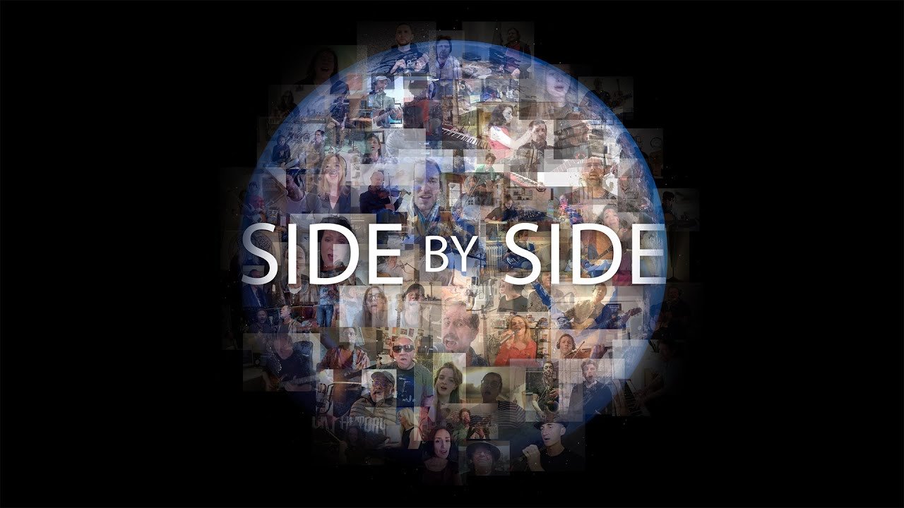 Side By Side (One For All And All For One) - Project United - A Song For The World - Corona-Crisis (Video)