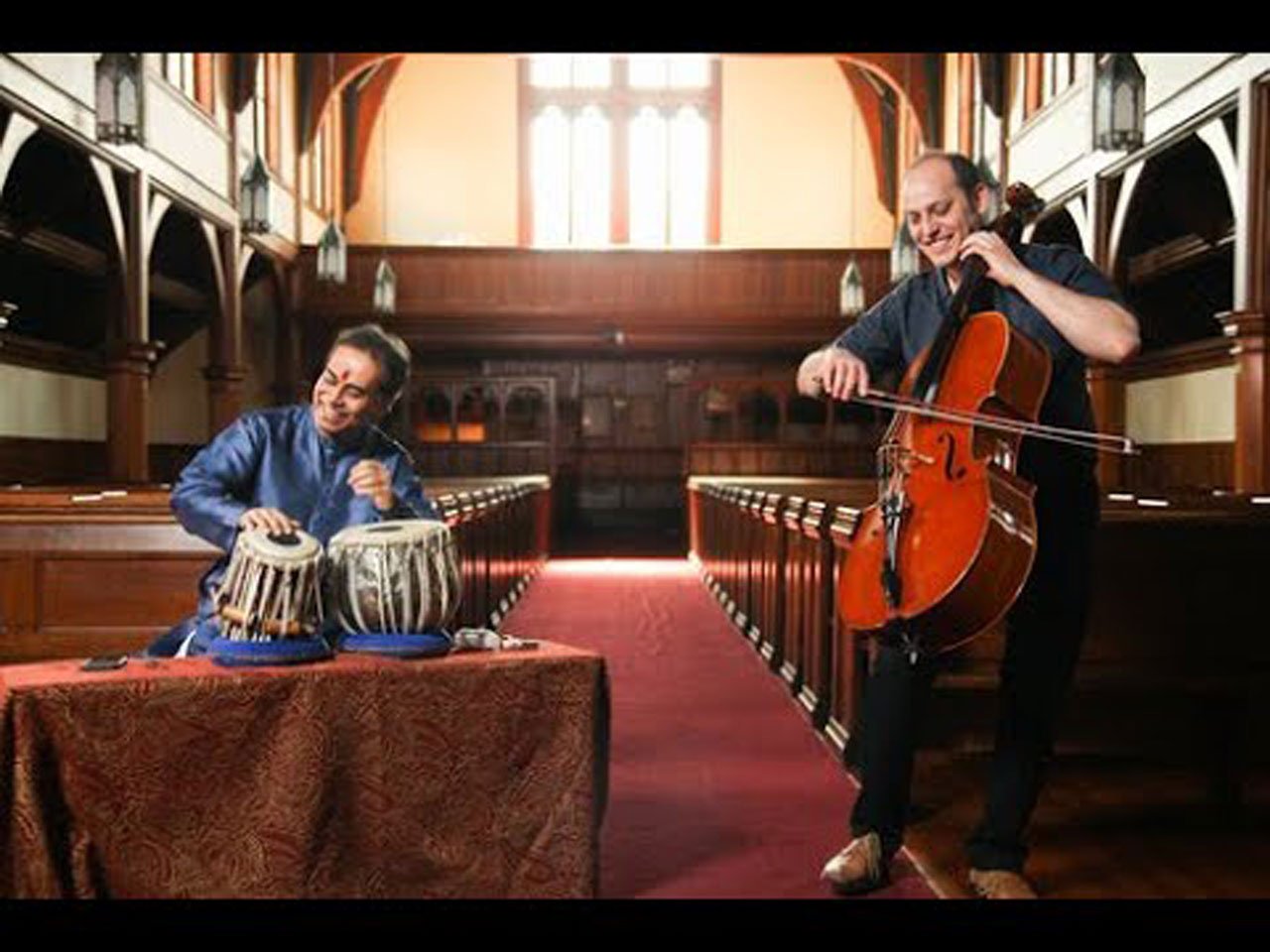 "Glory In the Meeting House" - Sandeep Das and Mike Block (Video), World Music music genre, Nagamag Magazine
