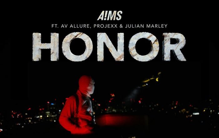 A!MS - HONOR ft. AV Allure, Projexx, & Julian Marley - (Video), Pop music genre, Nagamag Magazine