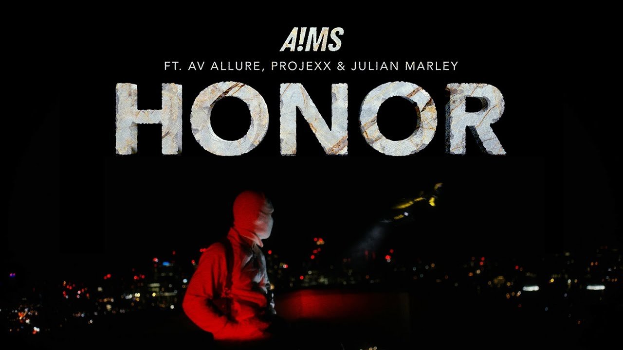 A!MS - HONOR ft. AV Allure, Projexx, & Julian Marley - (Video), Pop music genre, Nagamag Magazine