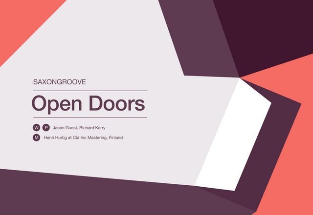 Saxongroove - Open Doors (Spotify), House music genre, Nagamag Magazine