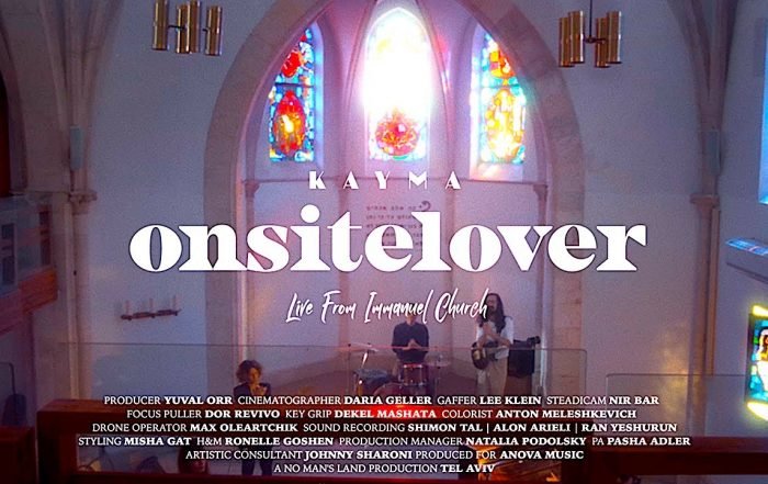 KAYMA - ONSITELOVER (LIVE FROM IMMANUEL CHURCH) (Video), Pop music genre, Nagamag Magazine