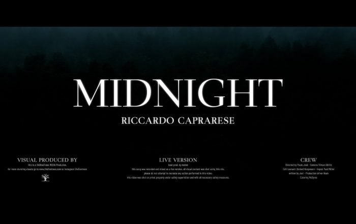 MIDNIGHT (Forest Live Version) - Riccardo Caprarese (Video), Pop music genre, Nagamag Magazine