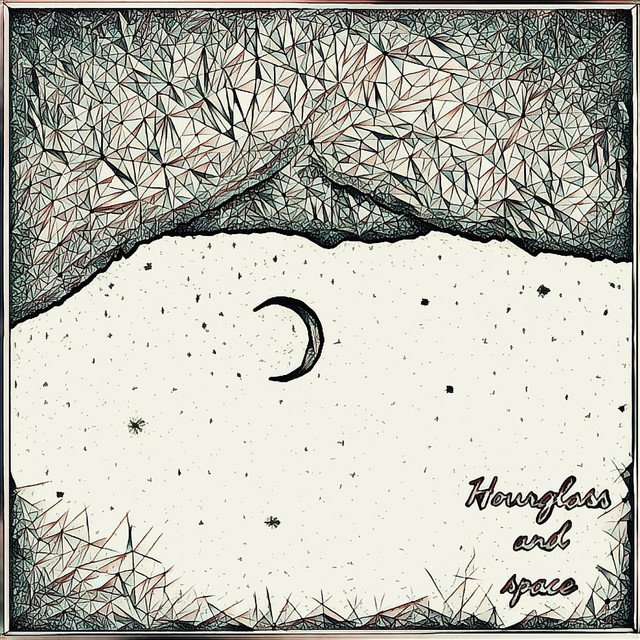 Hourglass and Space – A QUIET AUGUST DAY