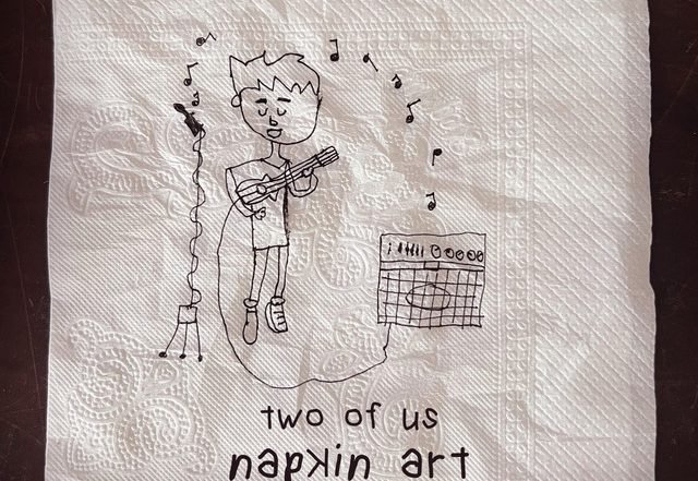 Two of Us - Napkin Art, Rock music genre, Nagamag Magazine