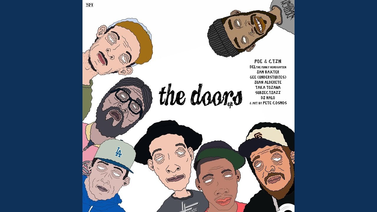 thegoodnews. - The Doors (Subjectjazz Remix) [feat. Del The Funky Homosapien, Jam Baxter & Gee.], Hip Hop music genre, Nagamag Magazine