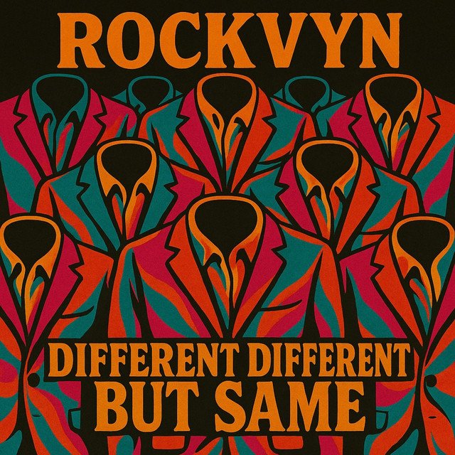 Cover of: Rockvyn - Different Different But Same | Rock Music