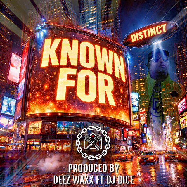 Cover of: Di$tinct - KNOWN FOR | Hip Hop Music