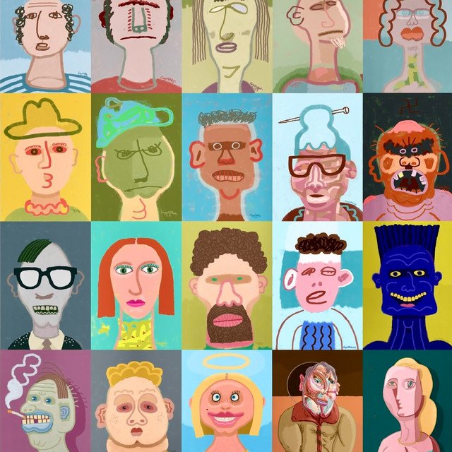 Cover of: Lucifers Beard - Beep Bop Robot | Rock Music