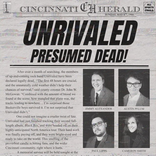 Cover of: Unrivaled - Presumed Dead | Rock Music