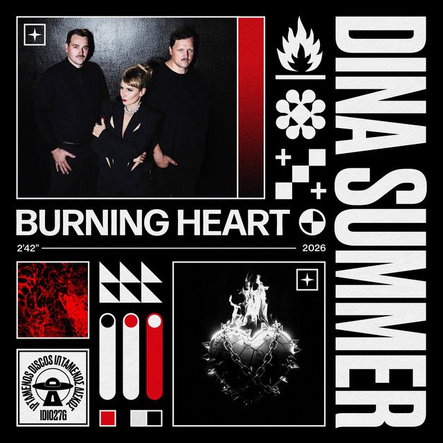 Cover of: Dina Summer - Burning Heart | Pop Music